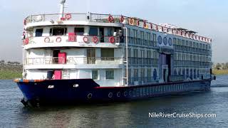 MS Nile Paradise Nile Cruise LuxorAswan NEW  NileRiverCruiseShipscom [upl. by Eissac530]