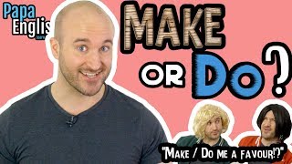 MAKE or DO Learn English [upl. by Dnaltruoc]