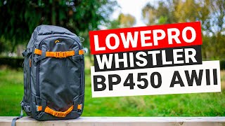 LOWEPRO Whistler BP450 AWII Review [upl. by Dnarb159]