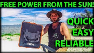 These things are awesome Solar Blanket 150W Review [upl. by Ulphiah]