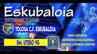 J12 TOLOSA CF  BM UTEBO [upl. by Clardy]