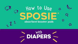 Sposie Booster Pad How To Use [upl. by Det]