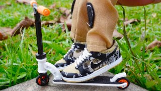 Finger Scooter  Pro Fingerscooter Tricks 2020  Nike Mini Sneakers  Best Viral Videos [upl. by Finah302]