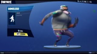 FORTNITE BONELESS DANCE EMOTE BASS BOOSTED [upl. by Ettegdirb]