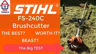 A Long Term Review On the STIHL FS240C Brushcutter Its A Beast [upl. by Llerraf]