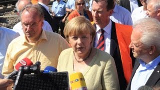 Angela Merkel in Fischbeck [upl. by Kylila]