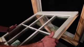 Marvin Windows Ultimate Double Hung  How to Tilt and Remove the Sash [upl. by Beitz]