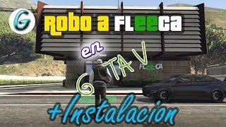 Robar Bancos Fleeca En Modo Historia  Instalación  GTA V MODS [upl. by Arv977]