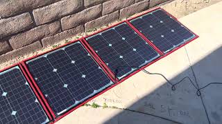 Dokio 160 Watt Solar Panel Review [upl. by Yanetruoc]