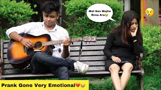 Heart Broken Songs Prank Gone Very Emotional😭 Randomly Singing With Cute Girl In Public Jhopdi K [upl. by Bellanca351]