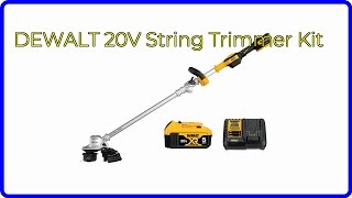 REVIEW 2024 DEWALT 20V String Trimmer Kit ESSENTIAL details [upl. by Ahsinelg766]