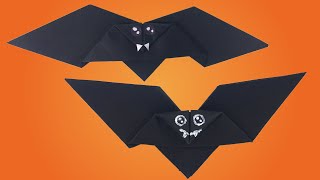 Origami Halloween vleermuis [upl. by Shanleigh]