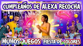 LOS CUMPLEAÑOS DE ALEXA RECOCHA🎂💜🎉 FAMILIA RECOCHA [upl. by Amarette]