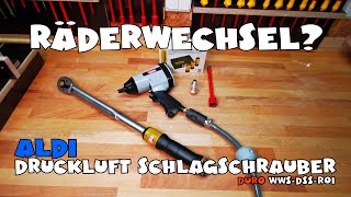 Aldi  Duro Druckluft Schlagschrauber WWSDSSR01 [upl. by Dhumma]