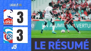 Lille  Strasbourg  33  Le Résumé  Ligue 1 202425 [upl. by Ahsilac932]