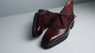 Boulevardier Chukka Boot by Norman Vilalta Bespoke Shoemakers [upl. by Iain739]