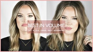 8 BEST VOLUMIZING HAIR PRODUCTS best hair products for LASTING volume  ImMalloryBrooke [upl. by Amsden]