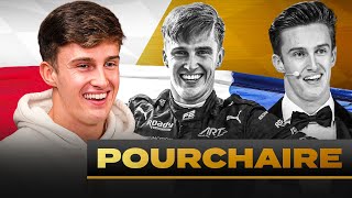 Théo Pourchaire on Pitstop  THE F2 CHAMPION IS HERE🏆 F2 F1 [upl. by Gayl]