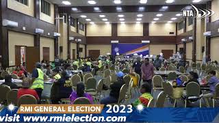 RMI General Election 2023 DAY 3 [upl. by Enieledam]