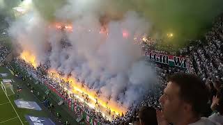 Oprawa Legia WidzewLegiaWarszawa [upl. by Lein]