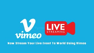 Vimeo Live streamin using and OBS  RTMP Live streaming [upl. by Bruyn107]