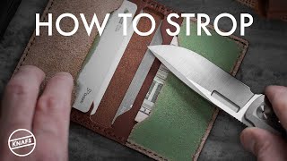 How To Strop a Pocket Knife [upl. by Traver]