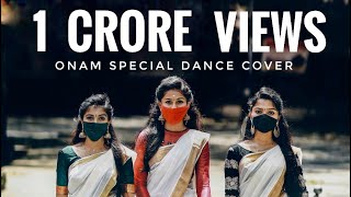 Onam Special Dance Cover  Onapattin Thalam Thullum  VRINDHA KARTHIKA VARSHA [upl. by Notslar]