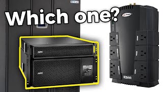 Choosing a UPS Uninterruptible Power Supply [upl. by Lyret]