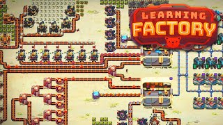 Build A Complex Automated Factory in this Factorio Inspired Game  Learning Factory Gameplay [upl. by Rue555]