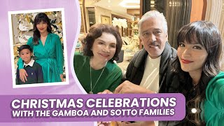 Christmas Celebrations with the Gamboa and Sotto Families 🎅🏽  Ciara Sotto [upl. by Arama]