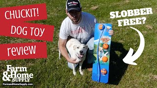 Chuckit Fetch Pack Dog Toy  Ball Launcher Review [upl. by Yelats]