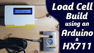 How to use a Load Cell Strain gauge using Arduino HX711 and LCD Display [upl. by Etolas428]