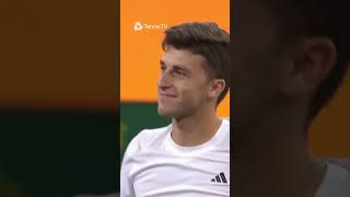 Luca Nardi STUNS Novak Djokovic 🤯 [upl. by Ashby]