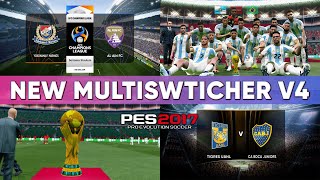 PES 2017 Multiswitcher Sider 2024  SiderX V4 [upl. by Matthew]