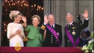 Belgium swears in King Philippe [upl. by Ardussi973]