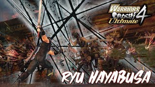 WARRIORS OROCHI 4 Ultimate  Ryu Hayabusa Gameplay [upl. by Sucramed246]