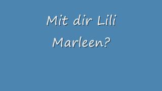 Lili Marleenlyrics in German [upl. by Ahtiekahs896]