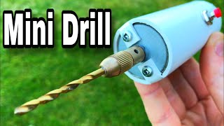 How to Make a High Speed Mini Drill [upl. by Eniarrol136]