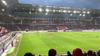 SC Freiburg Torhymne  Toransage 31 gegen den FC Augsburg [upl. by Flossie]