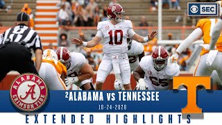 2 Alabama Crimson Tide vs Tennessee Volunteers Extended Highlights  CBS Sports HQ [upl. by Michaeline]