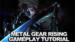 Metal Gear Rising Blade Mode amp Combat Training Gameplay [upl. by Rolfe]