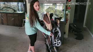 Baby Trend Sit N Stand Double Stroller  How to Open [upl. by Ggerk86]