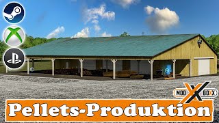 LS22 Mods  Pellets Produktion  Farming Simulator 22 Modvorstellung [upl. by Dnanidref]