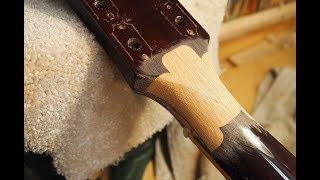 Gibson Headstock Repair [upl. by Eerbua123]