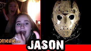 Jason  Friday the 13th Scare Prank on Omegle [upl. by Piselli]