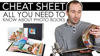 CHEAT SHEET  All You Need to Know About Photo Books [upl. by Nodearb]