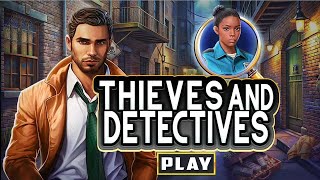 hidden4fun Thieves and Detectives free online hidden object game [upl. by Dosh]