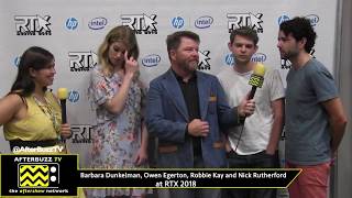 Blood Fest Cast and Crew at RTX 2018 [upl. by Bettine]