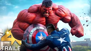 CAPTAIN AMERICA BRAVE NEW WORLD Extended Trailer 4K ULTRA HD 2025 [upl. by Simpkins178]