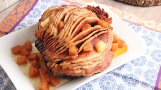 Pineapple Brown Sugar Slow Cooker Ham  Episode 1147 [upl. by Aroz503]